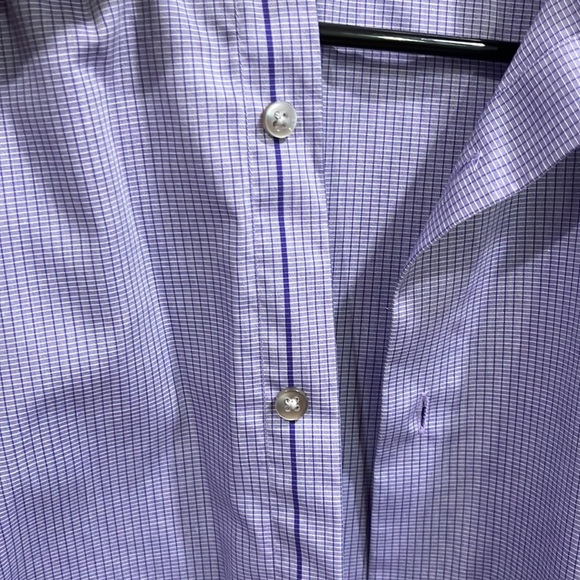 Men’s lavender Calvin Klein Slim Fit Button Down Formal Shirt - Picture 4 of 4